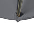 Kopu® Altea Parasolset Vierkant 230x230 cm met Hoes - Grijs