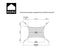 Kopu® Schaduwdoek Rechthoek 4x5 m Waterdicht - Zonnedoek - Creme