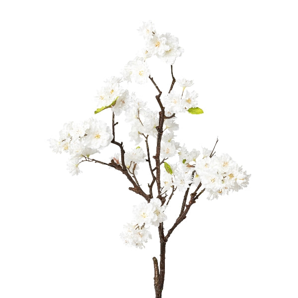 Kopu® Kunstblume Kirschblütenzweig 2 Stück 84 cm - Blütenzweige Weiß
