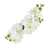 Kopu® Kunstbloem Orchidee 69 cm Wit met zwarte Pot - Phalenopsis