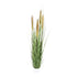 Kopu® Kunstpflanze Pampusgras 110 cm - 5 Rispen - im weißen Topf