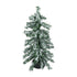 Excellent Trees® Valbo Mini Kerstboom 50 cm met batterij verlichting en Sneeuw - Kunstkerstboom met 72 Lampjes