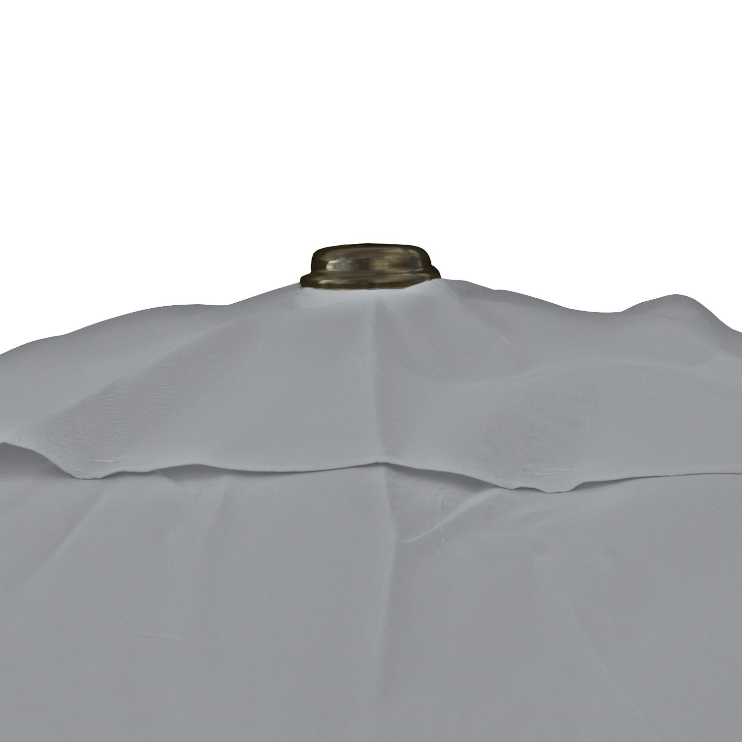 Kopu® Altea Parasol 230x230cm Windvanger Lichtgrijs