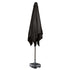 Kopu® Vierkante Parasol Altea 230 cm – met Hoes - Zwart