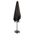 Kopu® Altea Parasolset Vierkant 230x230 cm met Hoes - Zwart