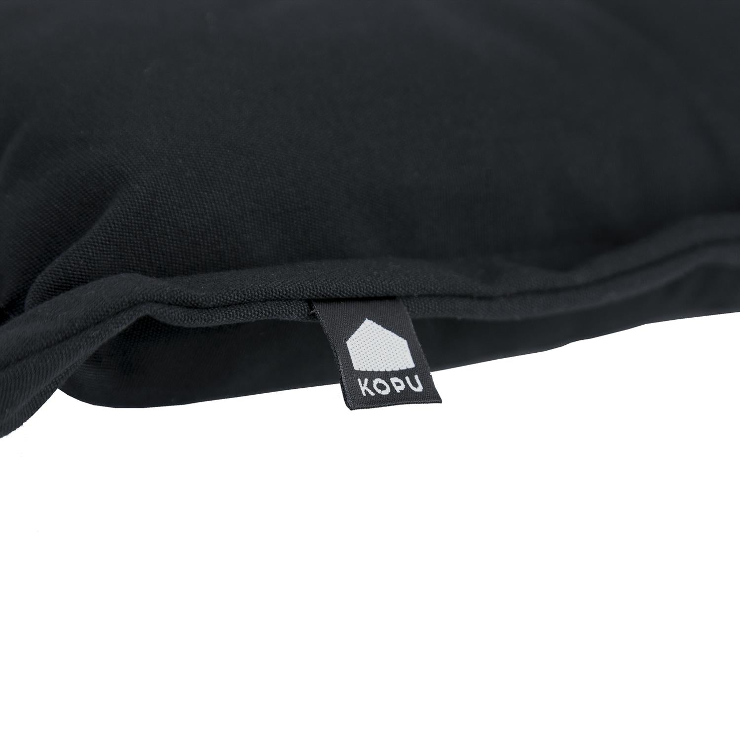 Kopu® Prisma Black - Hoogwaardig Comfortabel Bankkussen 150x50 cm