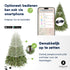 Excellent Trees® LED Ulvik 180 cm - Premium Kerstboom met 340 lampjes - ⌀100cm - 180cm