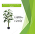 Kopu® Kunstplant Monstera Variegata Half Moon 140 cm - 25 bladeren