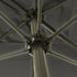 Kopu® Altea Parasol 230x230 cm Windvanger Antraciet