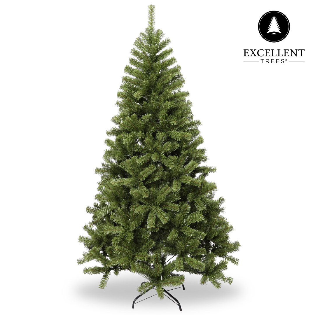 Excellent Trees® Oppdal 180 cm - Slanke kunstkerstboom - ⌀100cm - 180cm