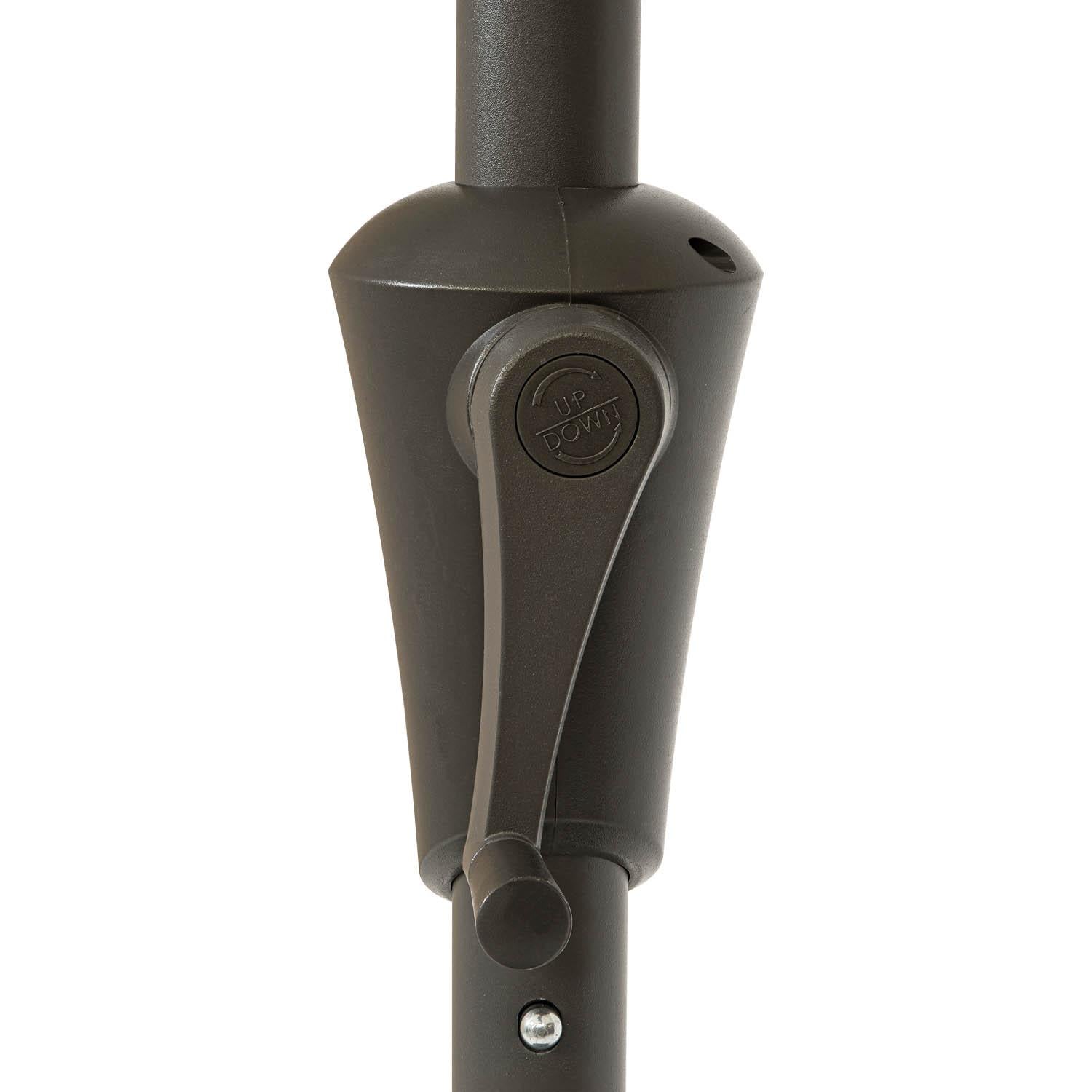 Kopu® Calma Parasolset Rond 300 cm met Hoes en Voet - Lichtgrijs (Copy)