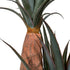Kopu® Kunstpflanze Agave 80 cm im schwarzen Topf – 2 Stämme – Kunstpflanze
