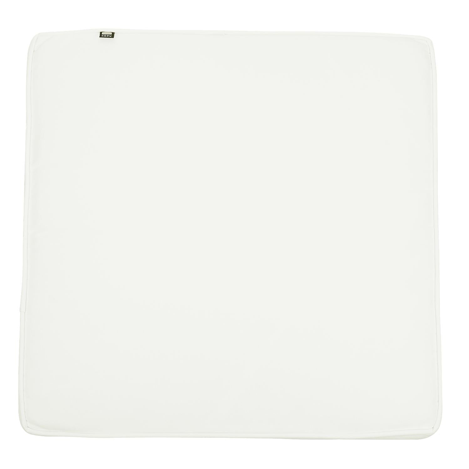 Kopu® Prisma Ivory Hochwertiges Loungekissen/Set Sitzfläche und Rückenlehne 60 cm weiß