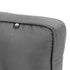 Kopu® Prisma Mouse Grey Loungekussenset Combinatie Zit en Rug 60 cm