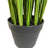 Kopu® Kunstpflanze Graspflanze 120 cm - im schwarzen Topf - Kunstpflanze