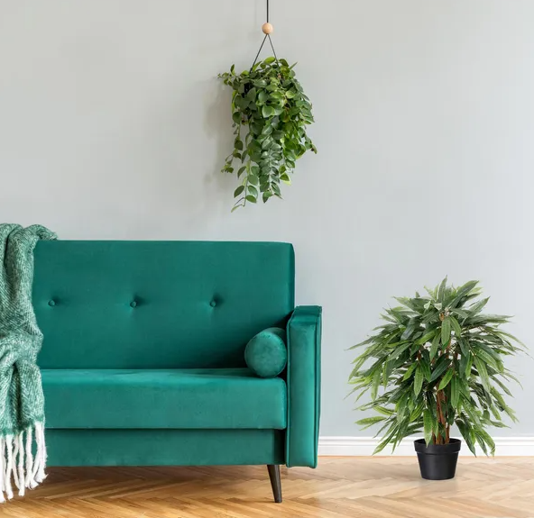 Kopu® Kunstplant Pilondendron Scandens 90 cm - Groen