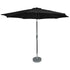Kopu® Rundstabschirm 300 cm Calma mit Bezug - Schwarz