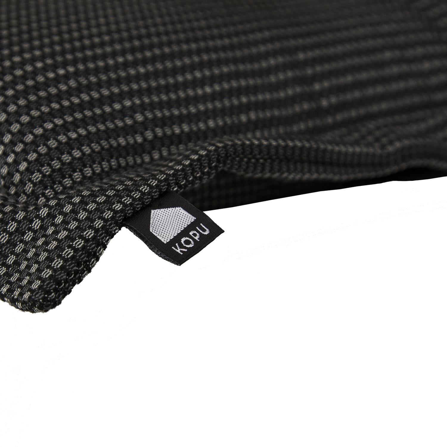 Kopu® Manchester Black - Hoogwaardig  Bankkussen 150x50 cm - Zwart