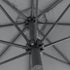 Kopu® Calma Parasolset Rond 300 cm met Hoes en Voet - Lichtgrijs (Copy)
