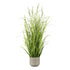 Kopu Kunstplant Gras met Pluim 75 cm met Sierpot - Grijs/groen