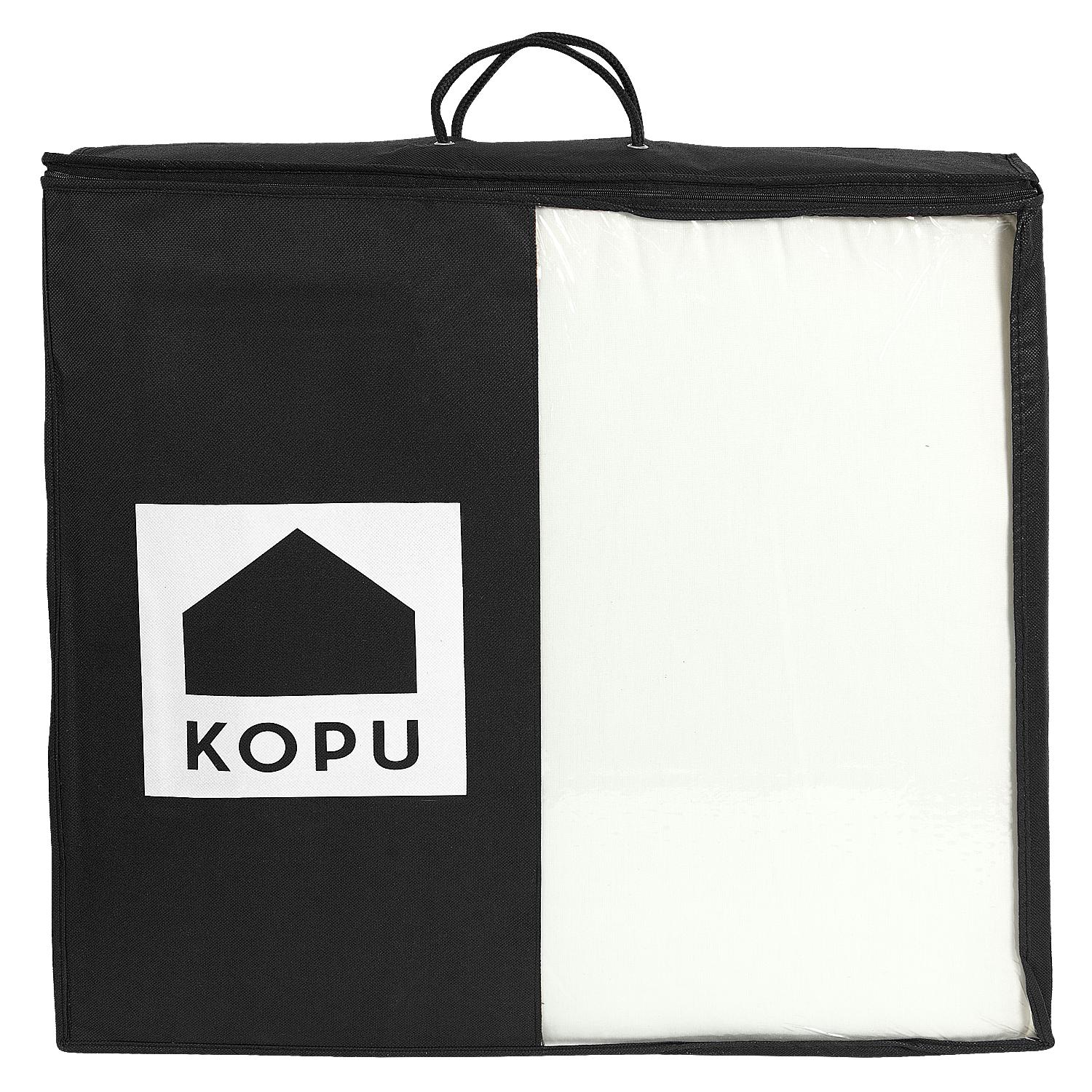 Kopu® Prisma Ivory Hochwertiges Loungekissen/Set Sitzfläche und Rückenlehne 60 cm weiß