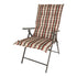 Kopu® Bradford - Comfortabel Tuinkussen met Hoge Rug - Rood/Grijs