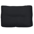 Kopu® Prisma Black - Hoogwaardige Loungekussen-set Zit en Rug 60 cm