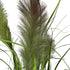 Kopu® Kunstplant Chinees Riet 120 cm - 4 pluimen - in zwarte pot