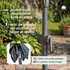 Kopu® Alicante - Parasol Vierkant 230x230 cm met Windvanger - Grijs
