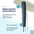 Kopu® Valencia Parasol Rond 300 cm met Beschermhoes en Voet - Olijf