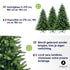 Excellent Trees® Kerstboom Hallvik 150 cm - PE+PVC - ⌀95cm - 150cm