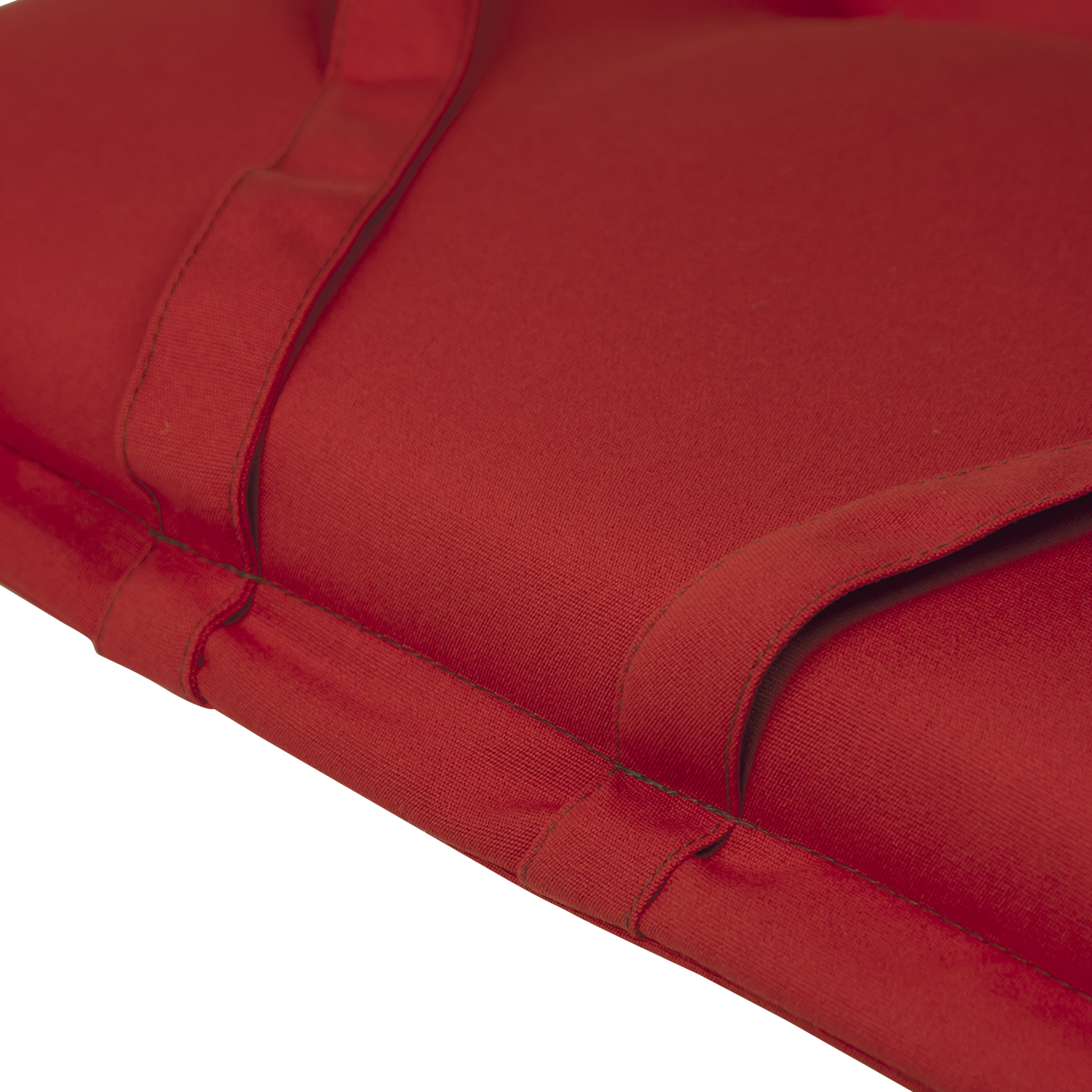 Kopu® Prisma Red Bequemes Gartenkissen mit hoher Rückenlehne – 2 Stück
