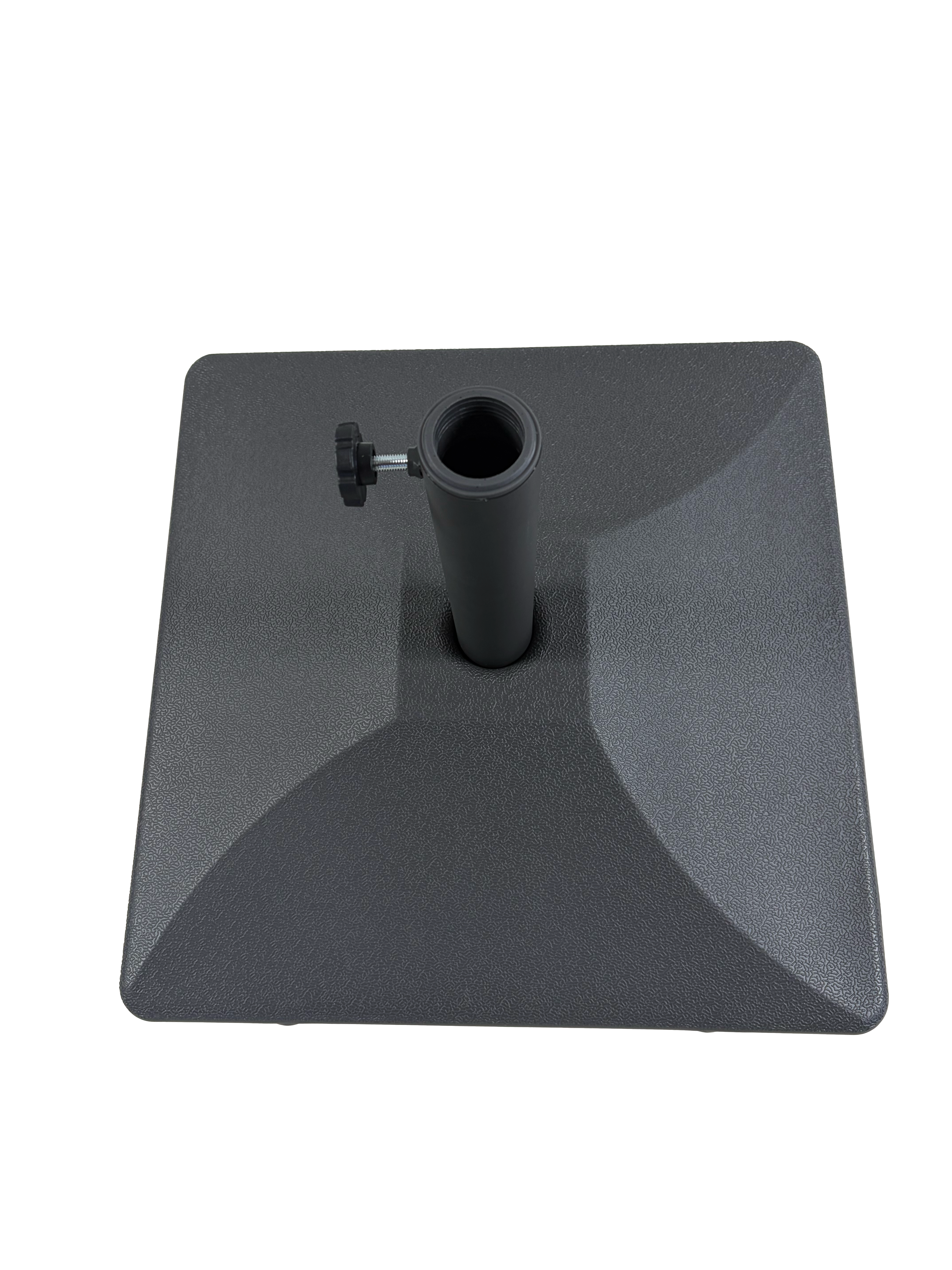 Kopu® Vulbare Parasolvoet 40 kg met wielen voor Parasols - Antraciet