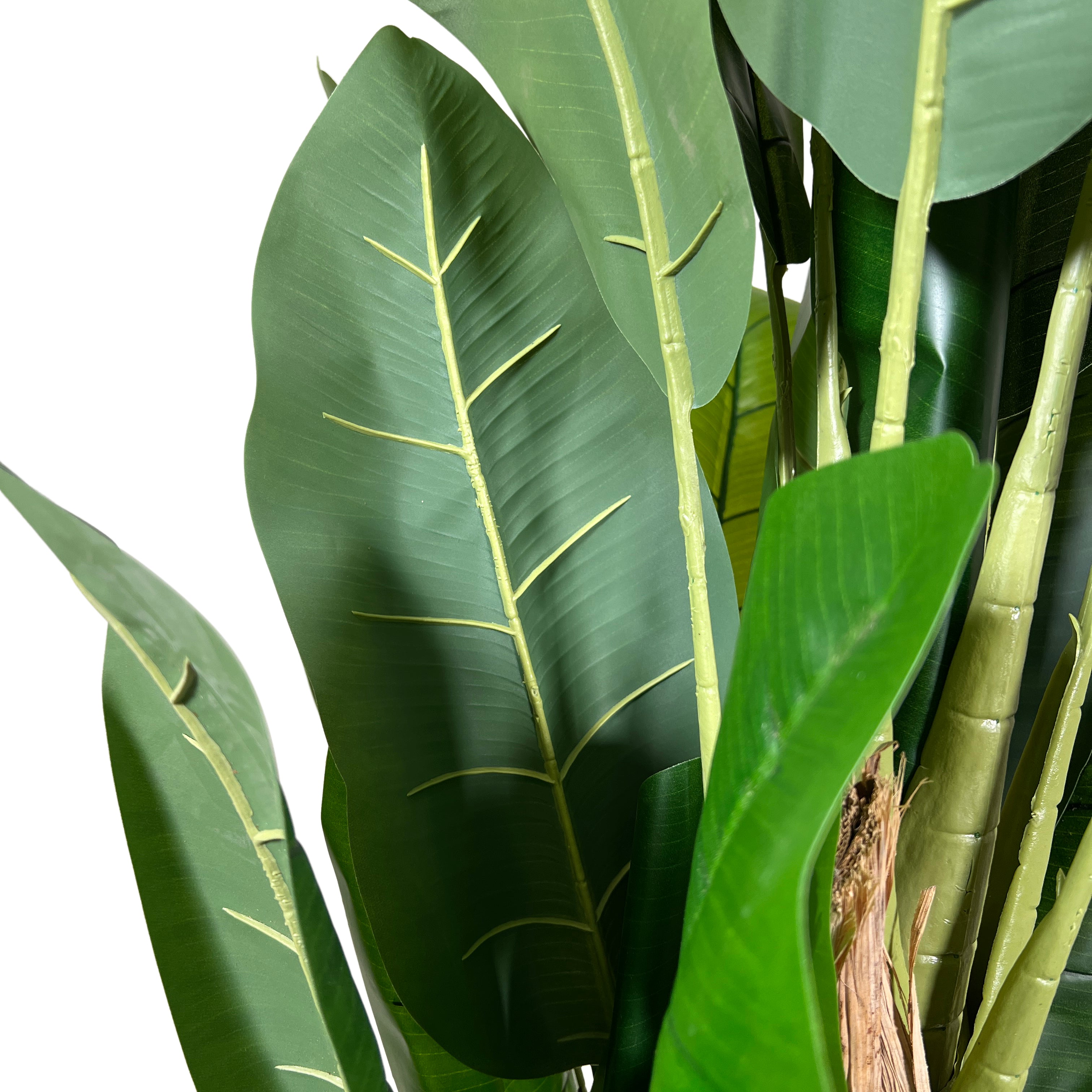 Kopu® Kunstpflanze Bananenpflanze 150 cm mit 21 Blättern - Kunstpflanze