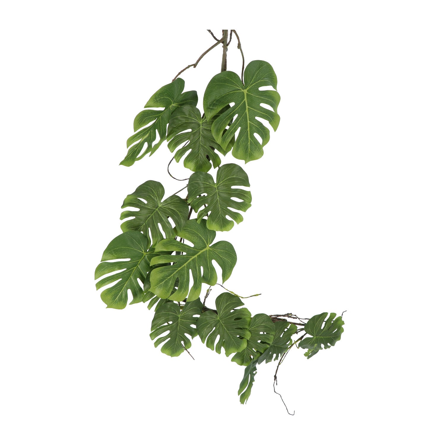 Kopu® Hangplant Split Philodendron 119 cm - Macramé Plantenhanger XL