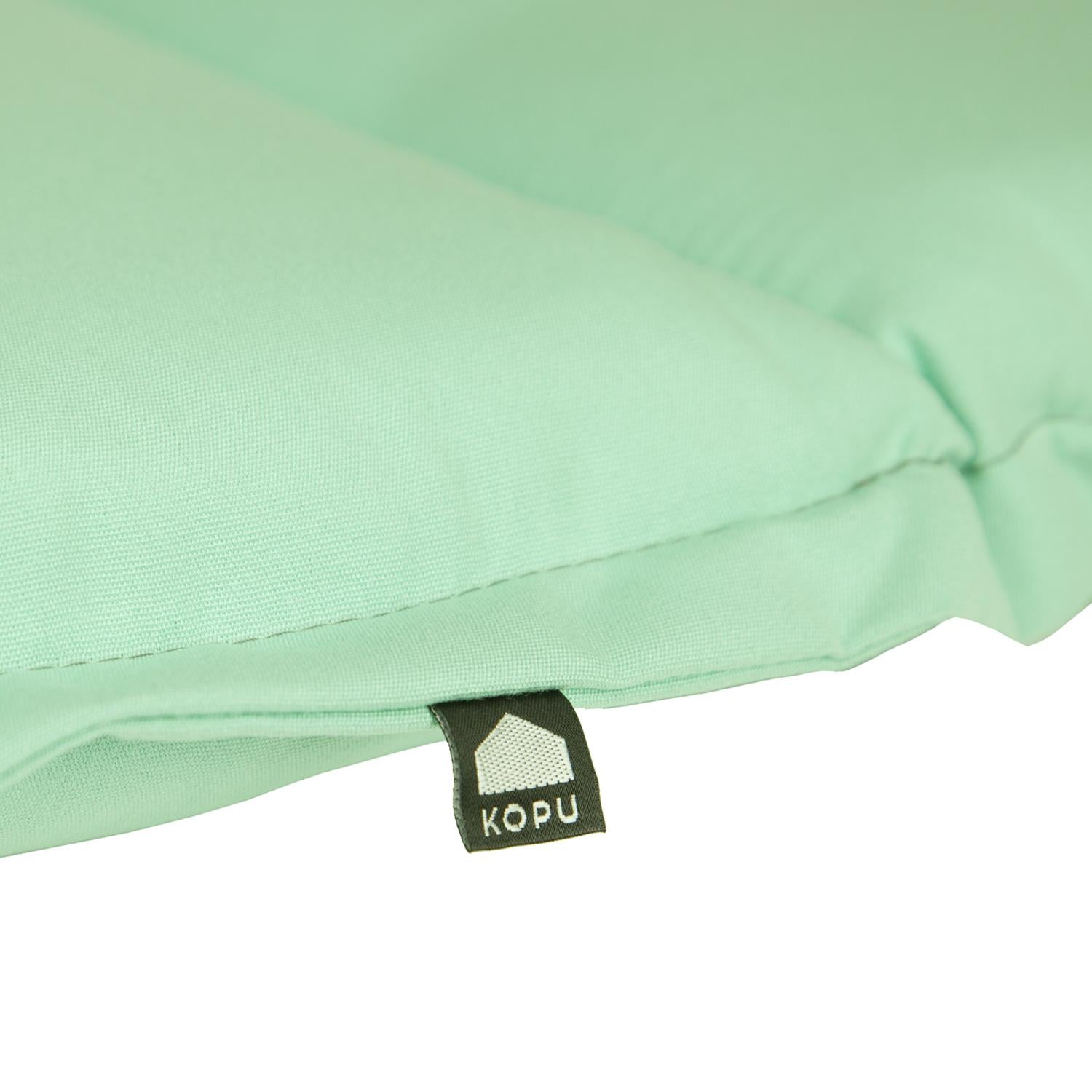 Kopu® Prisma Aquamarine Deckchairkussen 200x50 cm - comfortabel schuim