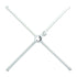 Excellent Trees® Zilveren Kerstboom Stavanger - ⌀132cm - ↕210cm - Zilverkleurig
