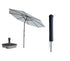 Kopu® Valencia Parasol Rond 300 cm met Beschermhoes en Voet - Creme