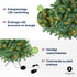 Excellent Trees® Kerstboom LED Stavanger 180 cm met verlichting - nu met Gratis Opbergtas t.w.v. € 27.95