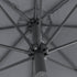 Kopu® Calma Parasolset Rond 300 cm met Hoes - Grijs
