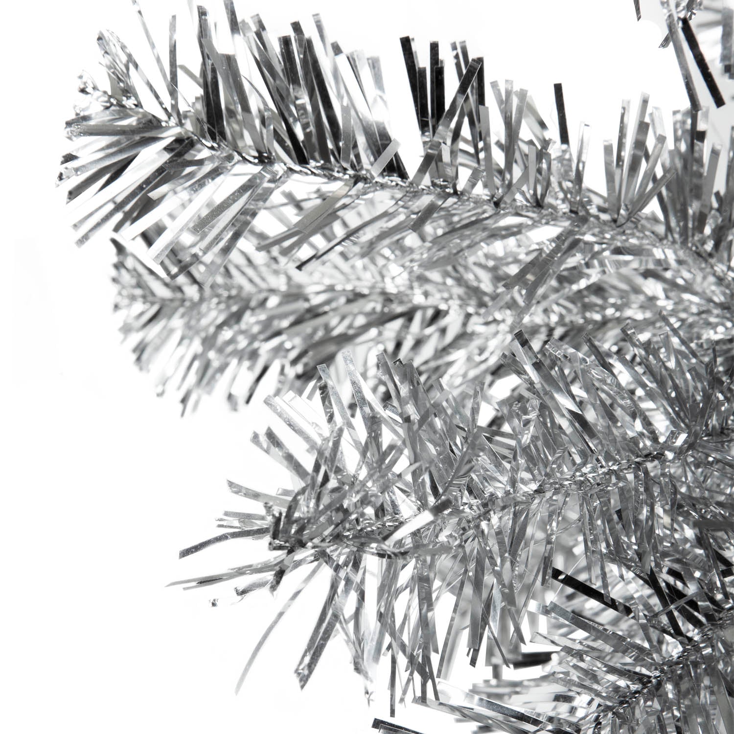 Excellent Trees® Zilveren Kerstboom Stavanger - ⌀132cm - ↕210cm - Zilverkleurig