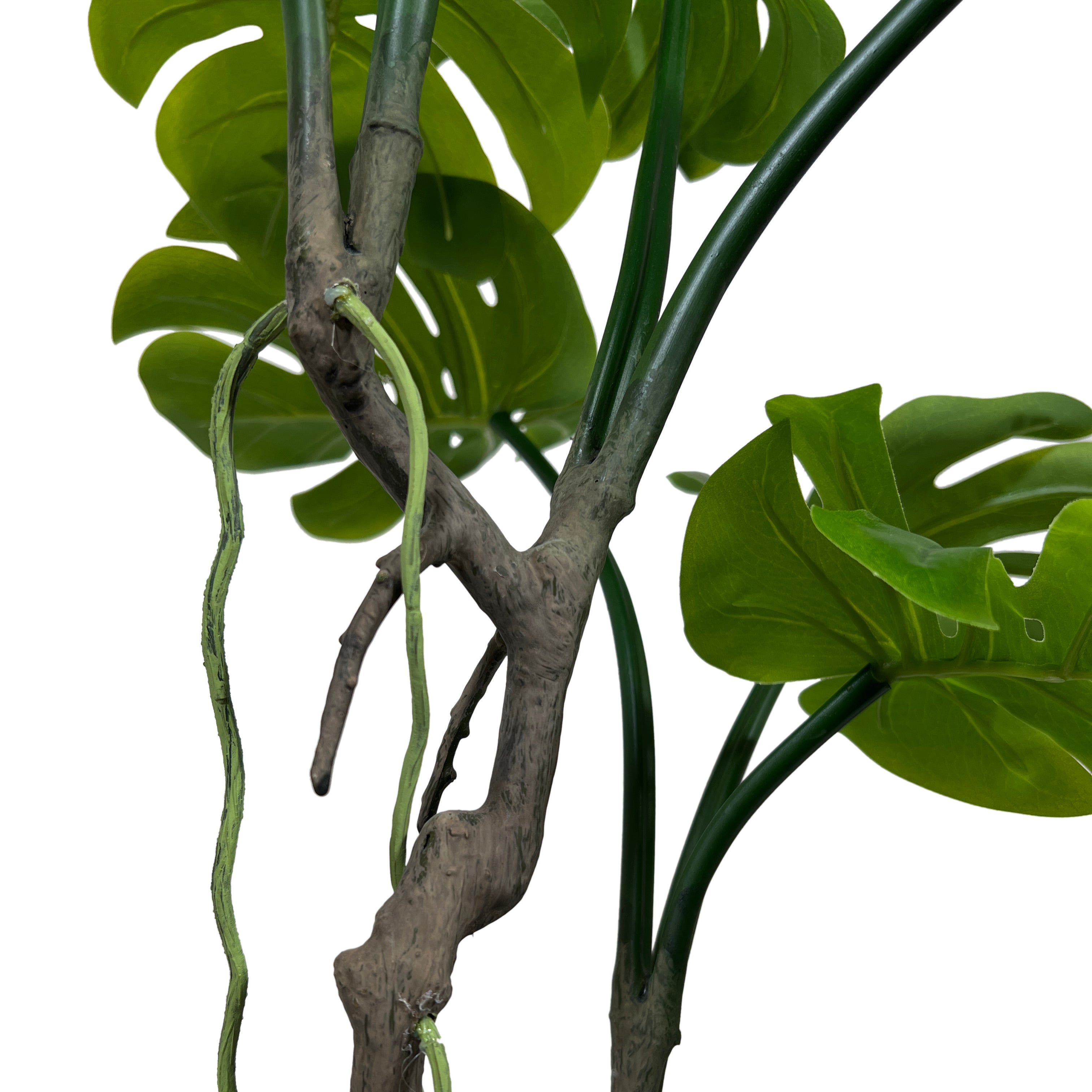 Kopu® Kunstplant Split Philodendron 75 cm - 8 bladeren - Nepplant