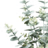 Kopu® Kunstplant Eucalyptus 66 cm in grijze Pot - Groen/Grijs blad