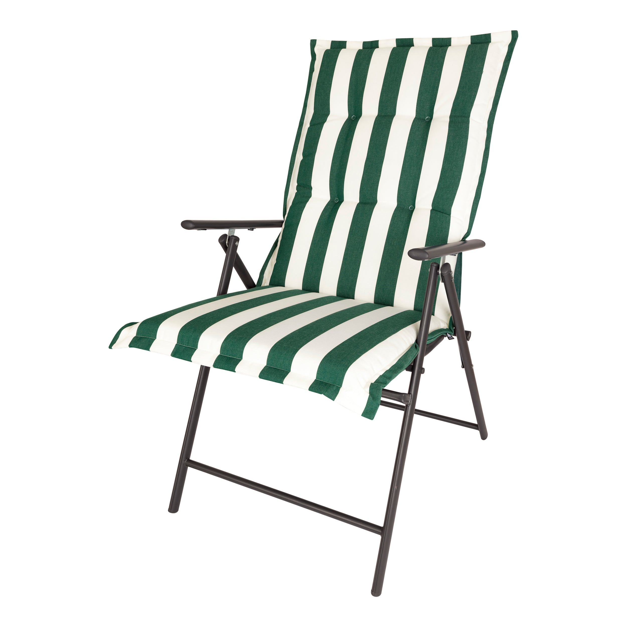 Kopu® Mila Forest Green – Bequemes Gartenkissen mit hoher Rückenlehne – Grün