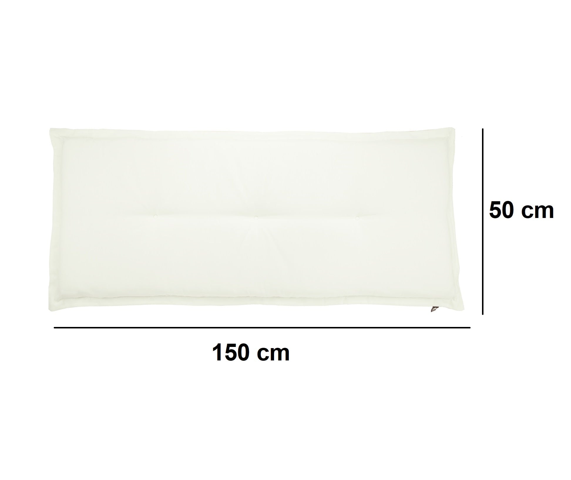 Kopu® Prisma Duke Blue - Comfortabel Hoogwaardig Bankkussen 150x50 cm