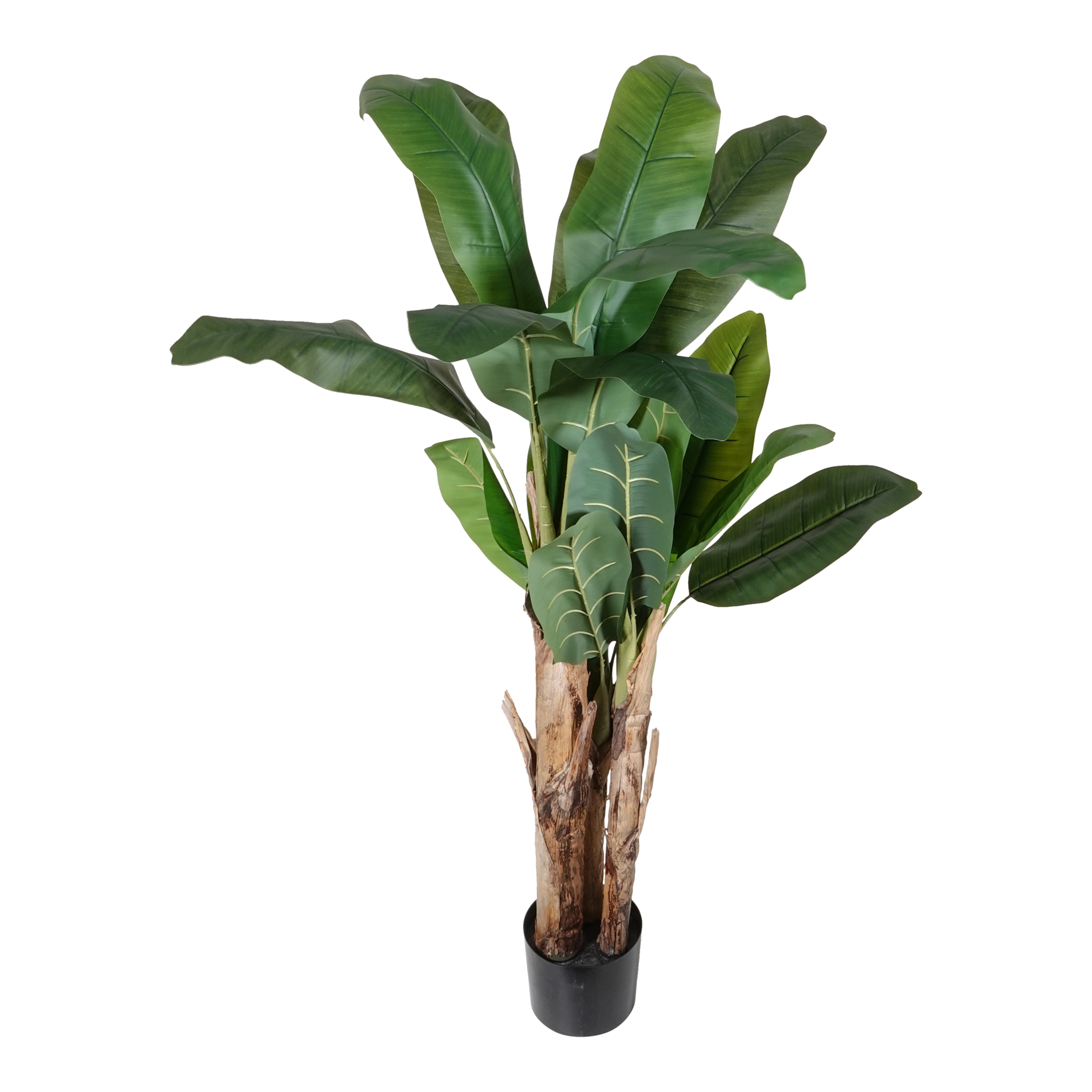Kopu® Kunstpflanze Bananenpflanze 150 cm mit 21 Blättern - Kunstpflanze