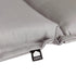 Kopu® Prisma Silver – Extra bequemes Liegekissen 195 x 60 cm – Grau