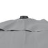 Kopu® Rundstabschirm 300 cm Calma mit Bezug und Sockel - Hellgrau