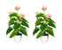 Kopu® 2 stuks Anthurium Roze Kunstplant 40 cm - Flamingoplant Roze