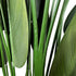 Kopu® Kunstpflanze Canna 210 cm 32 Blätter - im schwarzen Topf - Blumenschilf